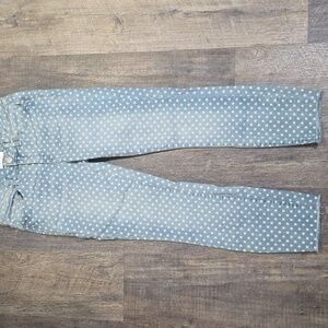 Lauren Conrad Women's Size 2 Polka Dot Skinny Jeans